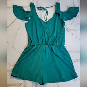 Lulu's Green Rompers